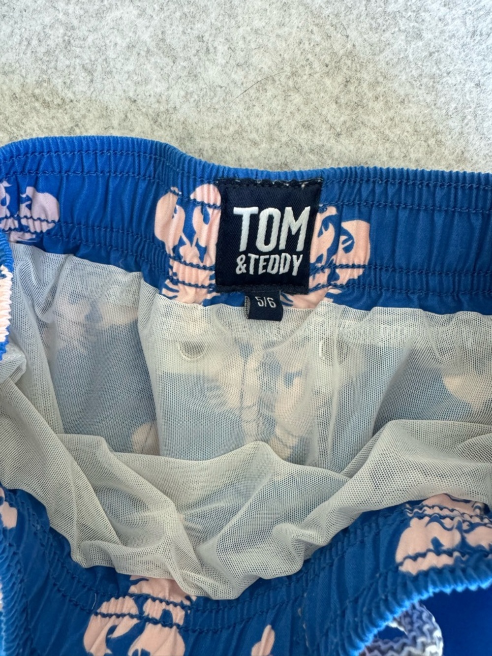Tom and Teddy Boys Swim Trunk Bundle Size 5/6 - Picture 6 of 8